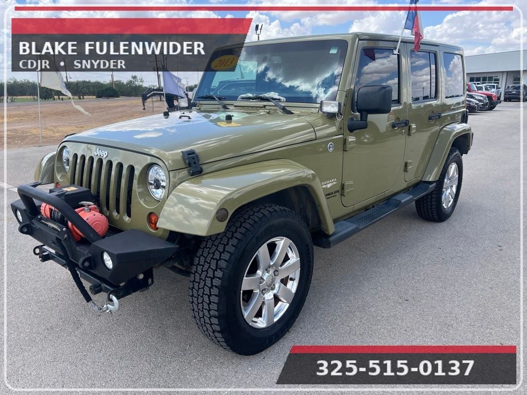 2013 Jeep Wrangler Unlimited Sahara