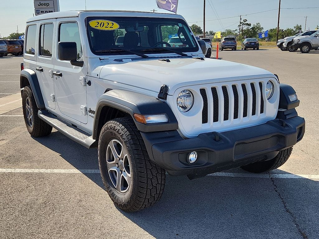 2022 Jeep Wrangler Unlimited Sport S