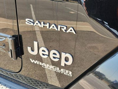 2018 Jeep Wrangler Unlimited Sahara 4x4