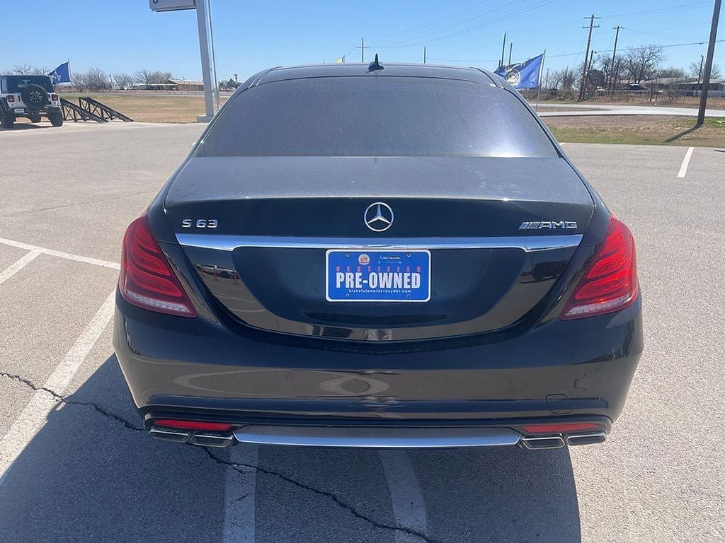 2015 Mercedes-Benz S-Class S 63 AMG® 4MATIC®