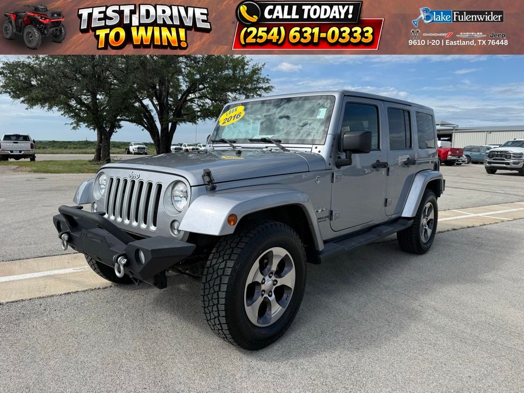 2016 Jeep Wrangler Unlimited Sahara