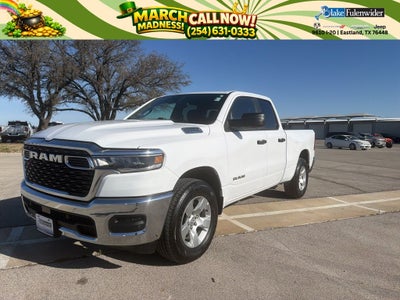 2025 RAM 1500 Tradesman Quad Cab 4x4 6'4' Box