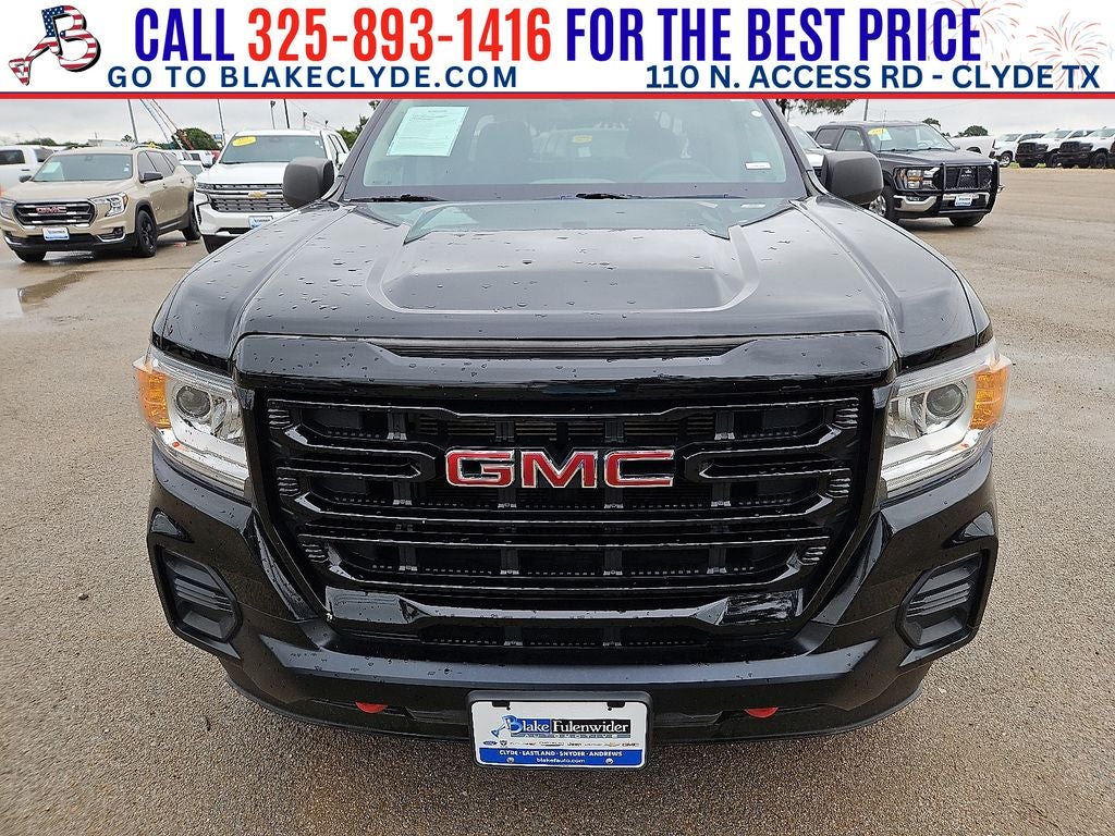 2021 GMC Canyon Elevation Standard