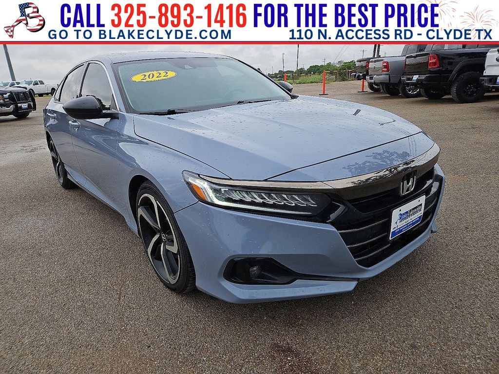 2022 Honda Accord Sport Special Edition