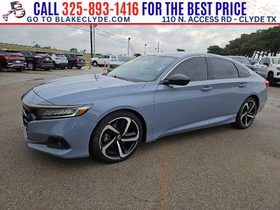 2022 Honda Accord Sport Special Edition