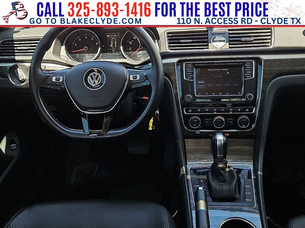 2016 Volkswagen Passat 1.8T SE