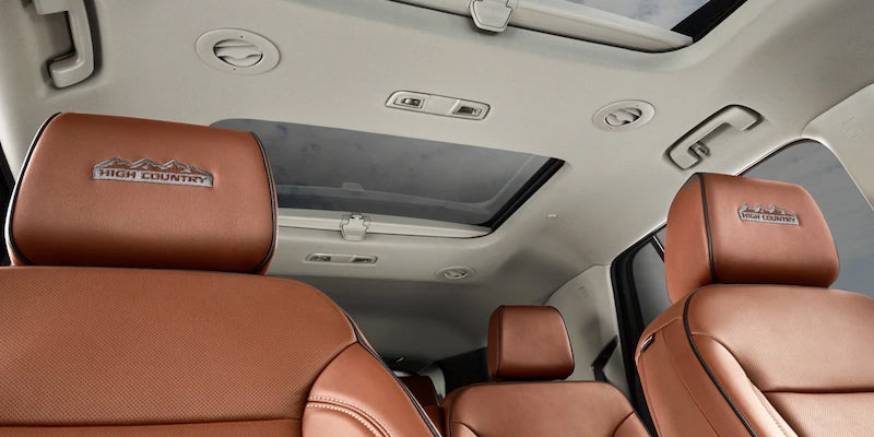 Chevrolet Traverse seating arrangement