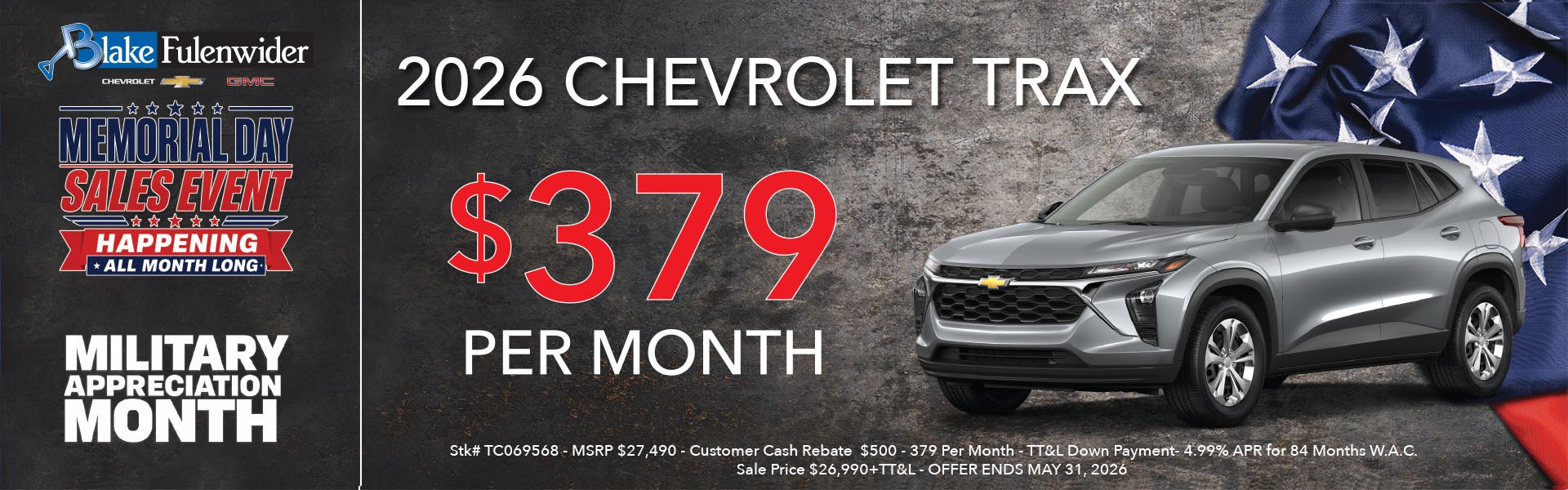 2026 Chevy Trax