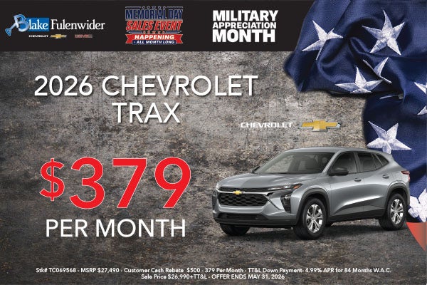 2026 Chevy Trax