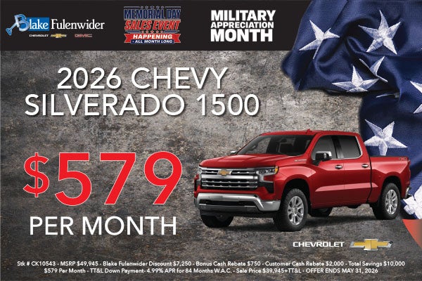 2026 Chevy Silverado 1500