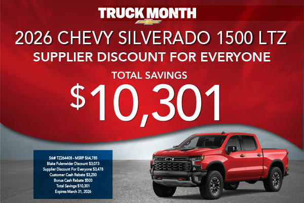 2026 Chevy Silverado 1500 LTZ