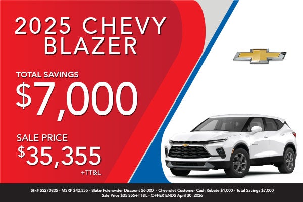 2025 Chevy Blazer