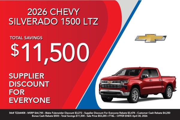 2026 Chevy Silverado 1500 LTZ